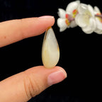和田玉黄皮青花底籽料吊坠籽（11g）