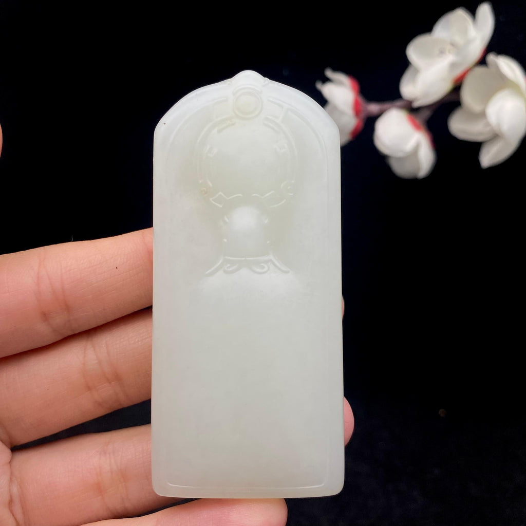 和田玉洒金皮籽料【无事牌】（83.7g）