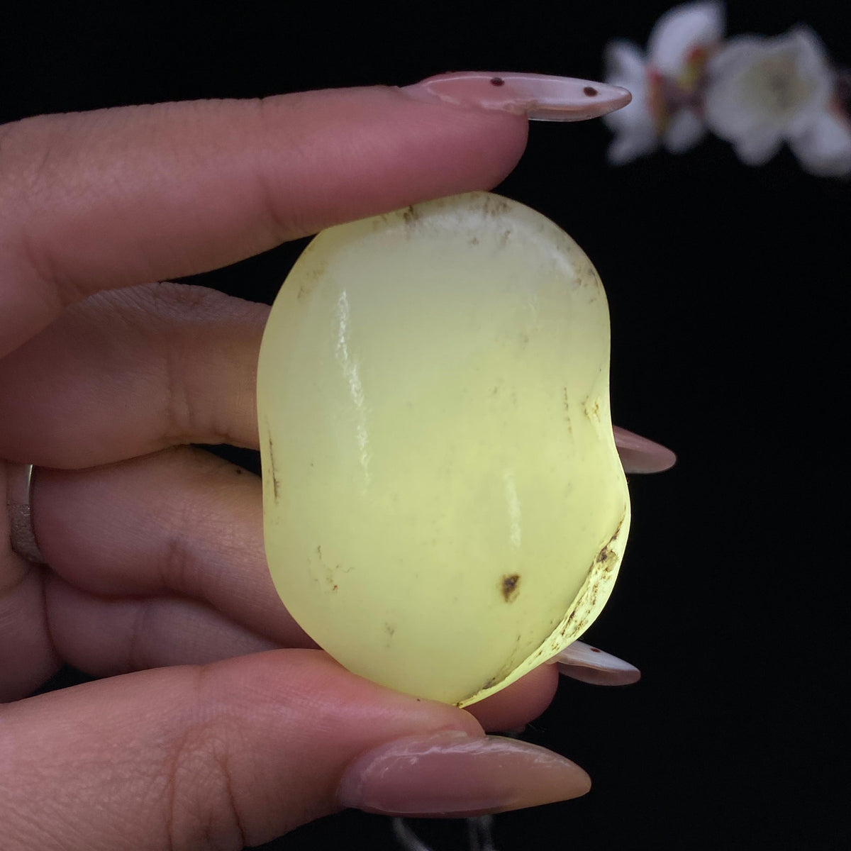 和田玉白玉籽料挂件（37.3g）