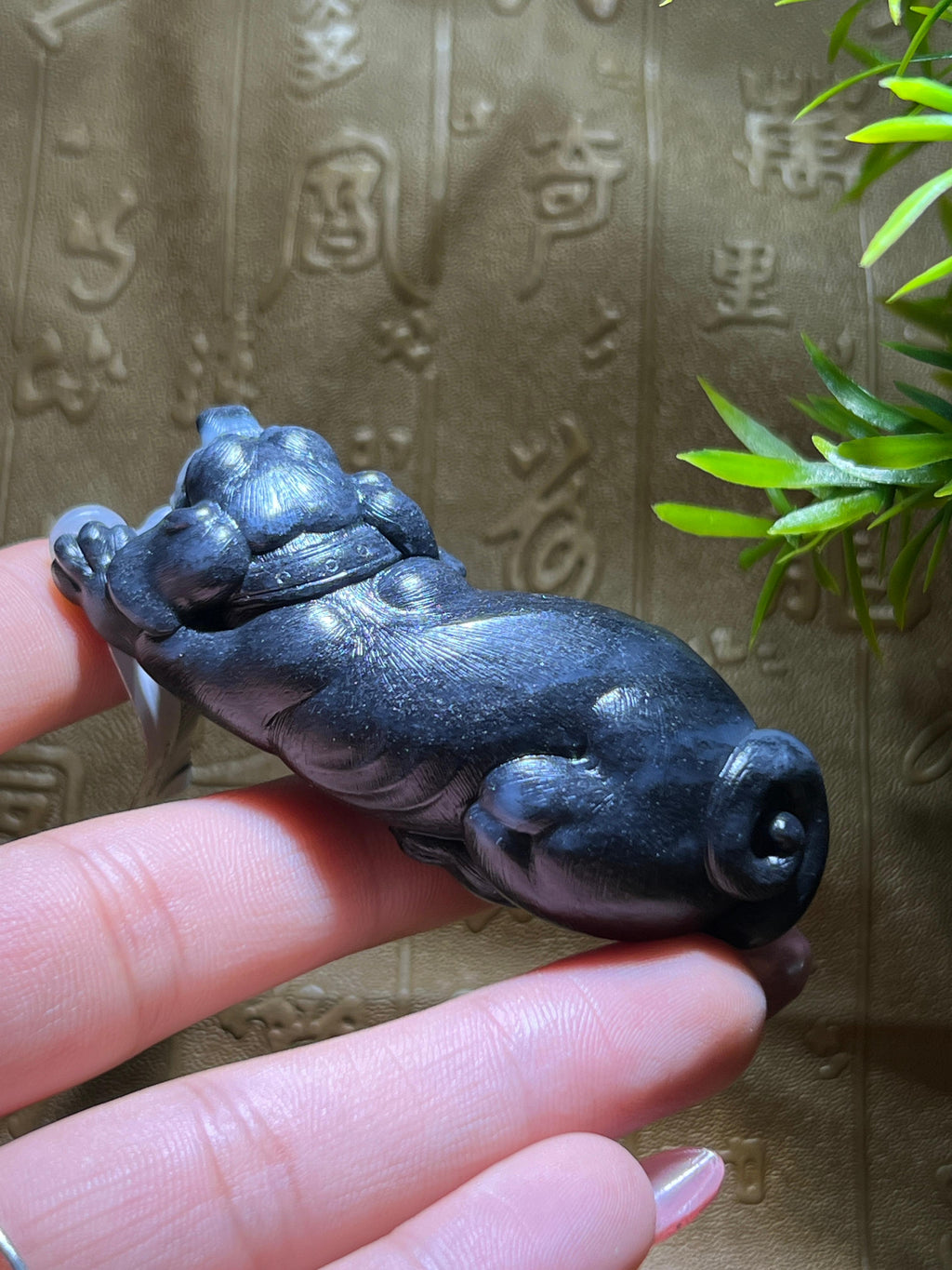 和田青花籽料旺财（77.7g）