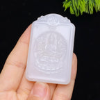 和田玉白玉千手观音（45.5g）