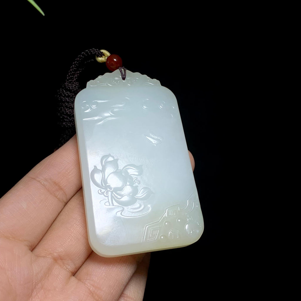 和田山料糖白玉观音牌（63.4g）