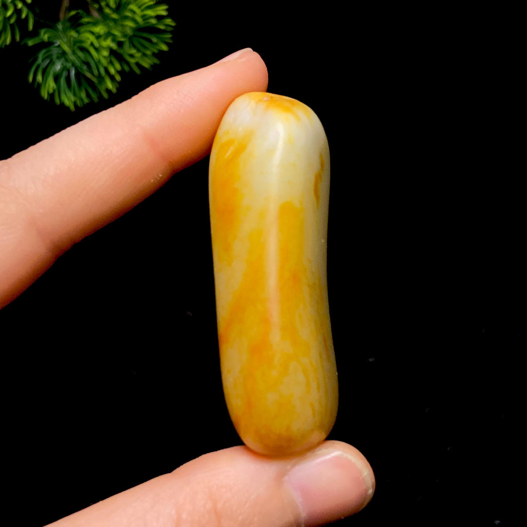 和田玉黄沁皮籽料（57.9g）
