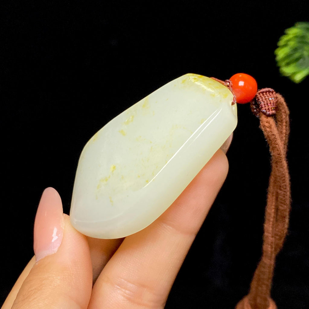 和田玉籽料无事牌（40.1g）