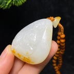 和田玉籽料观音（49.6g）