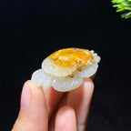 和田玉籽料八方来财（14.0g）