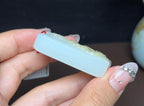 新疆和田玉且末糖白羊脂玉凤凰观音（47.7g）