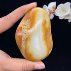 和田玉聚黄皮籽料（200g）