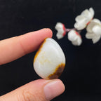 和田玉聚黄皮籽料吊坠籽（14.7g）
