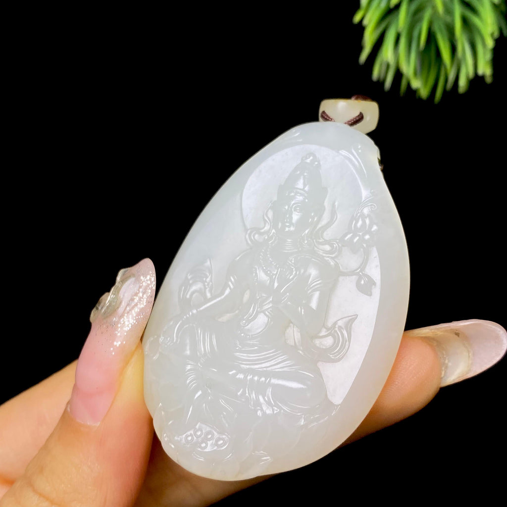 和田玉籽料观音（40.0g）