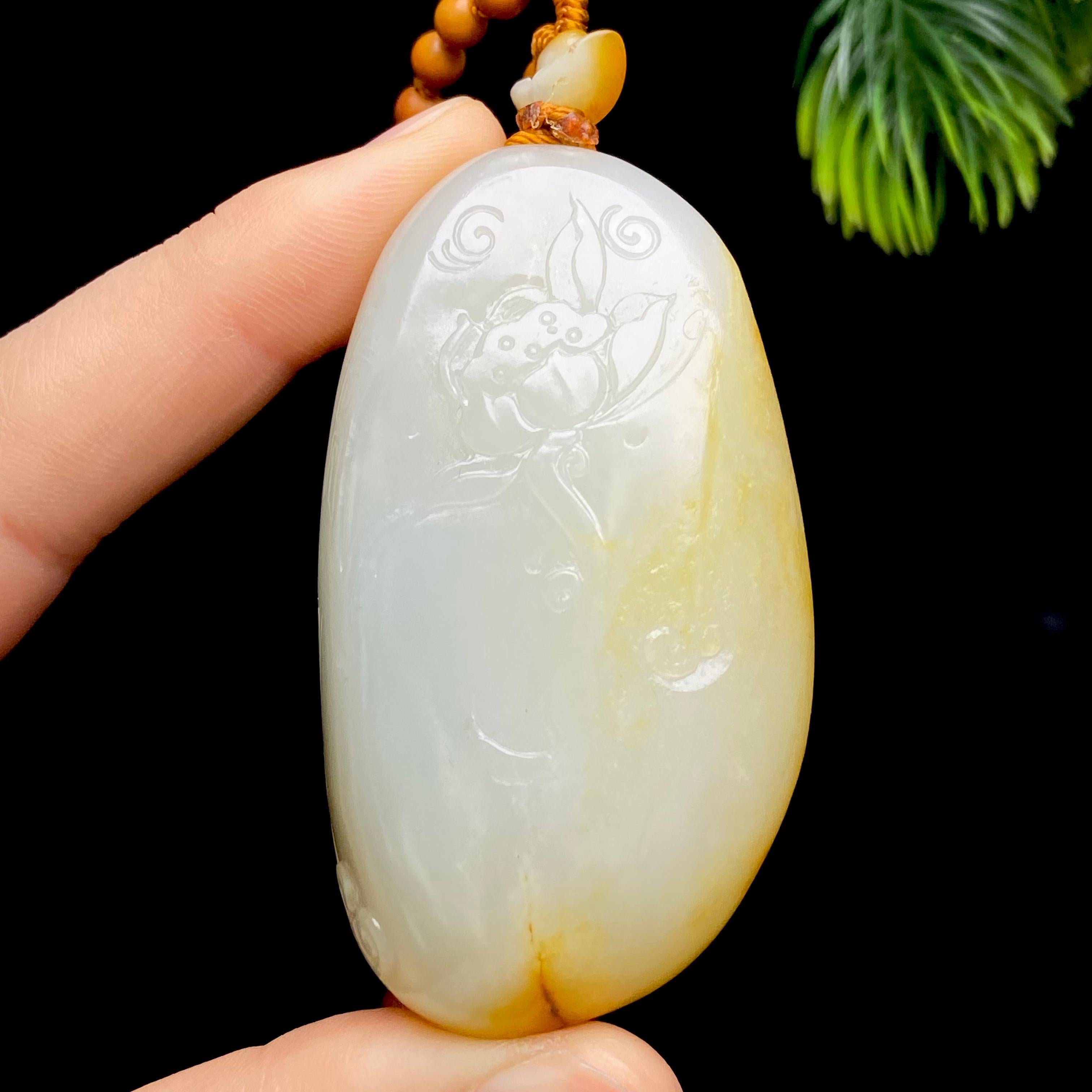和田玉籽料观音（86.5g）