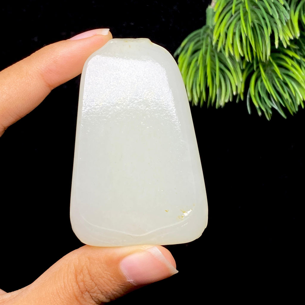 和田玉籽料无事牌（68.4g）
