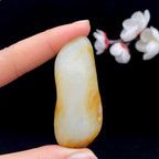 和田玉黄皮籽料挂件（38.3g）