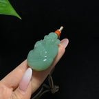 和田籽料沙枣财神挂件（38.5g）
