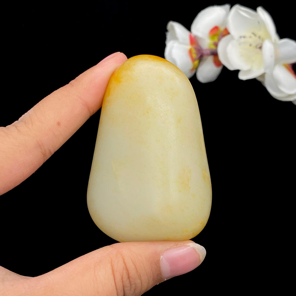 和田玉洒金皮籽料原石（106g）