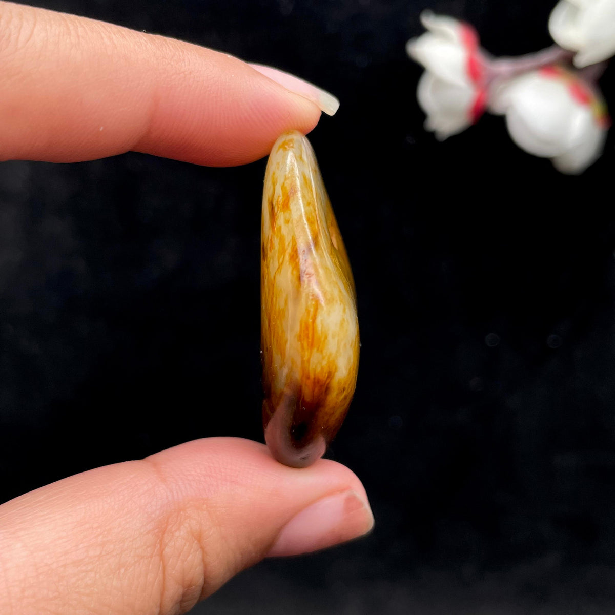 和田玉黄皮籽料（21.5g）