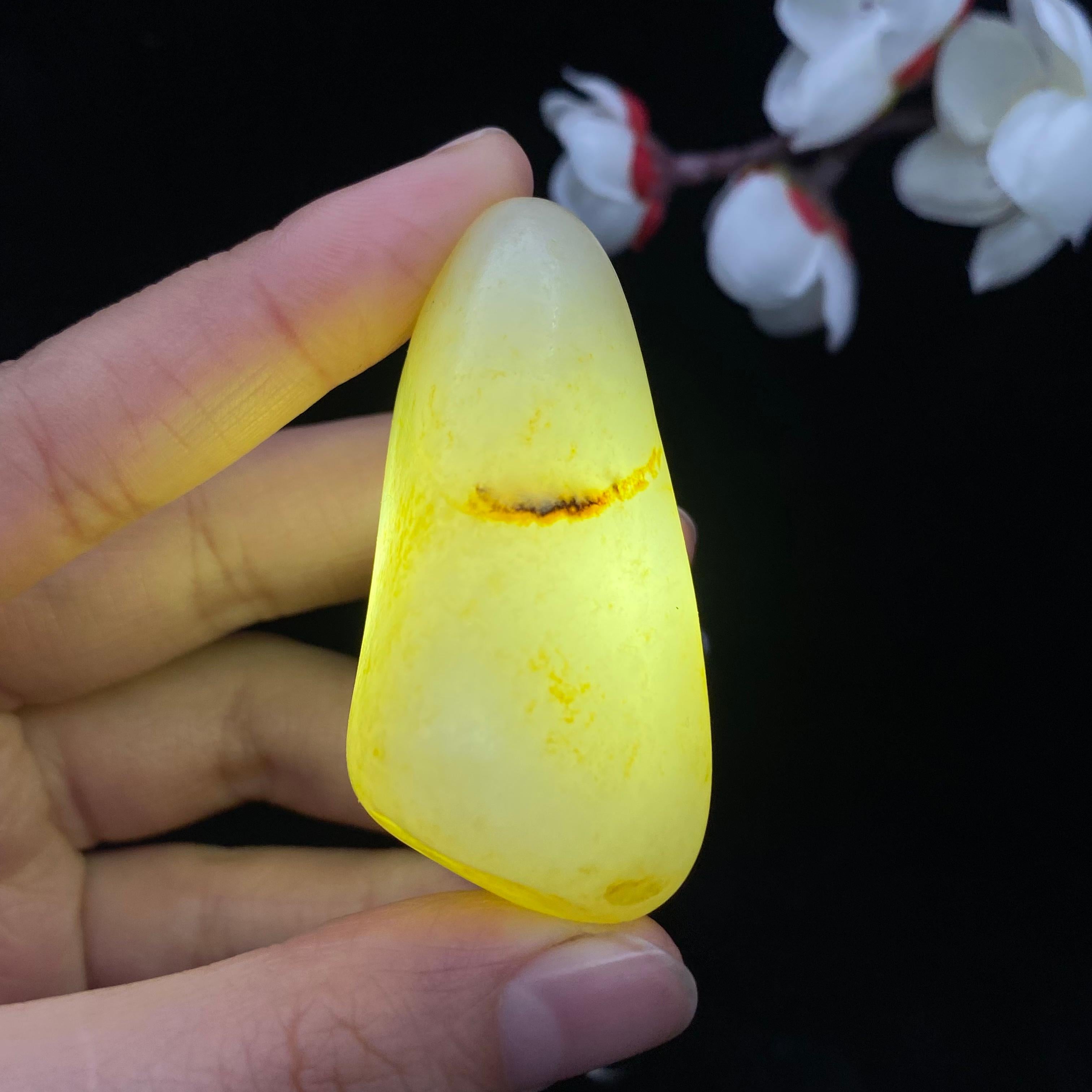 和田玉洒金皮籽料挂件（41.6g）