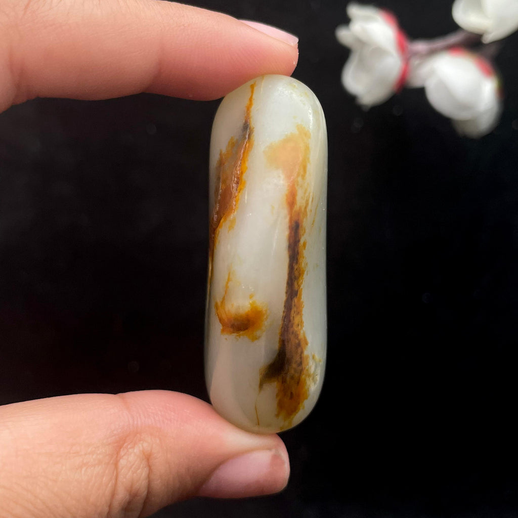 和田玉黄皮籽料（45.2g）