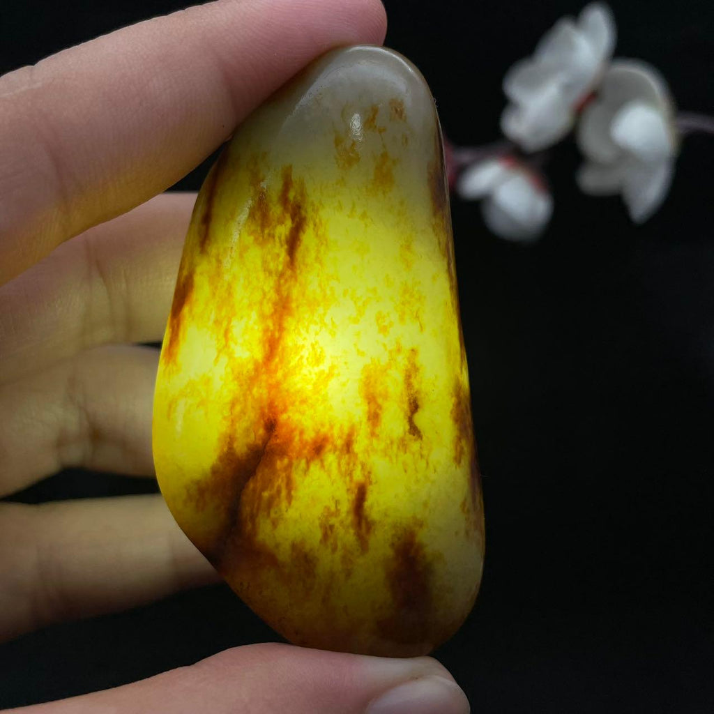 和田玉红皮籽料（46.1g）