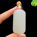 和田玉籽料无事牌（40.0g）