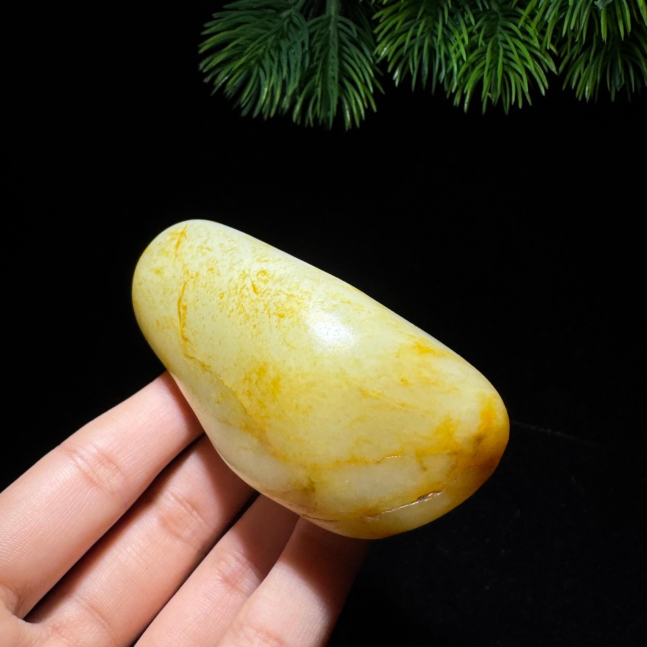和田玉籽料撒金皮（171.0g）