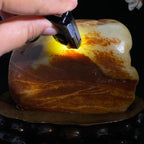 和田玉聚红皮籽料大摆件（1820.6g）