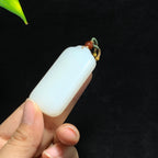 和田山料白玉无事牌挂件（38.1g）