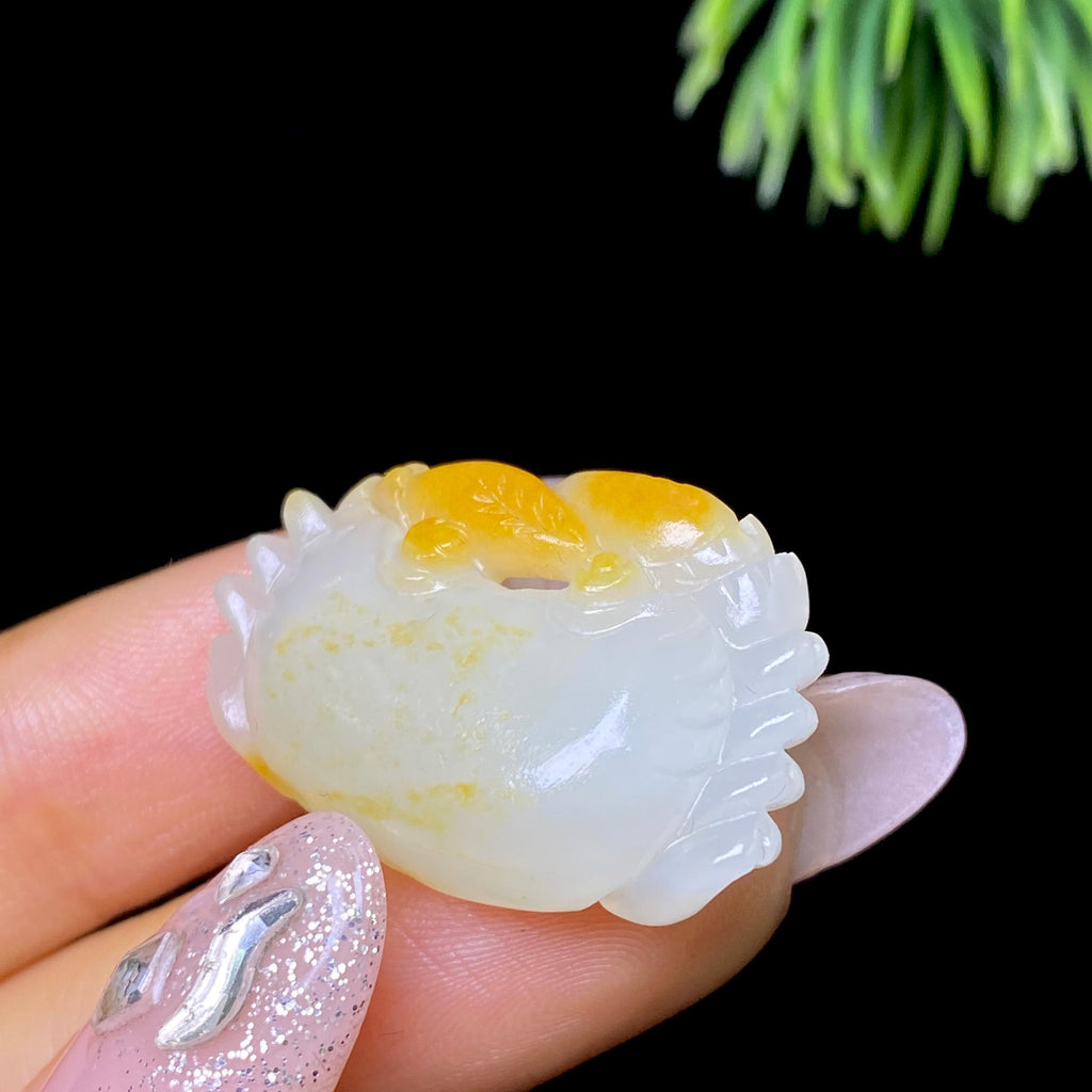 和田玉籽料八方来财（6.5g）