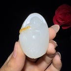 和田玉籽料佛公挂件（42.3g）