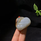 和田籽料黄沁钟魁挂件（54.0g）
