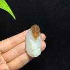 和田山料糖白玉达摩挂件（31.2g）