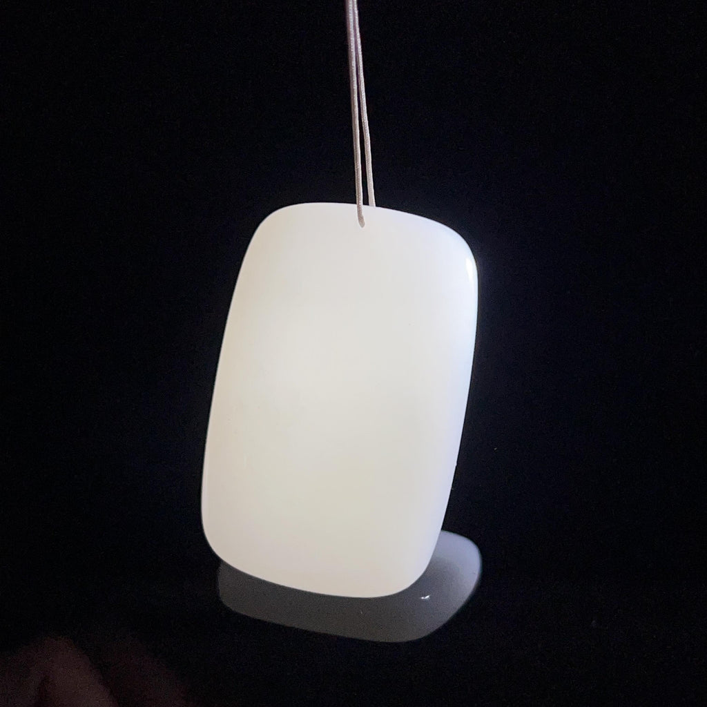 和田玉羊脂白玉莲花无事牌（31.5g）