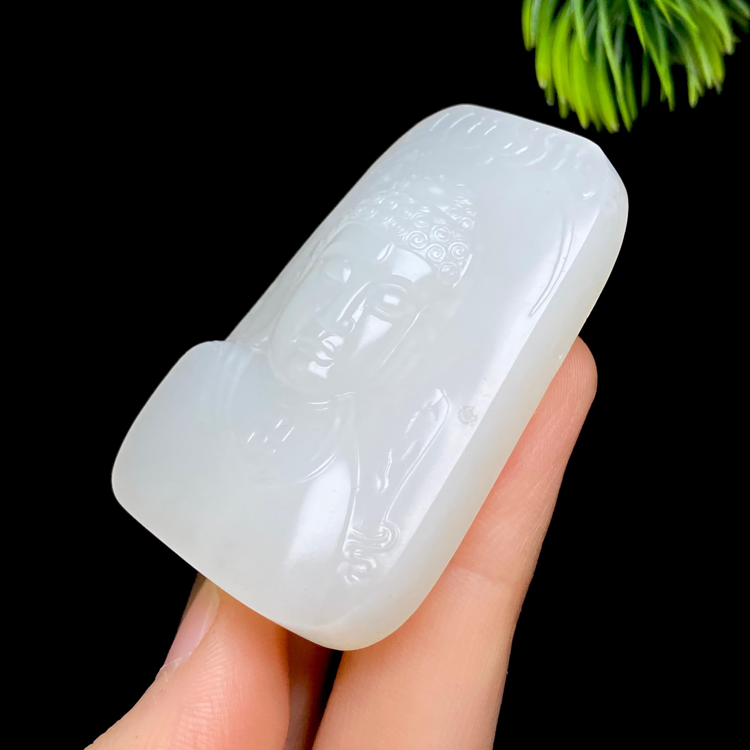 和田玉籽料大日如来（57.6g）