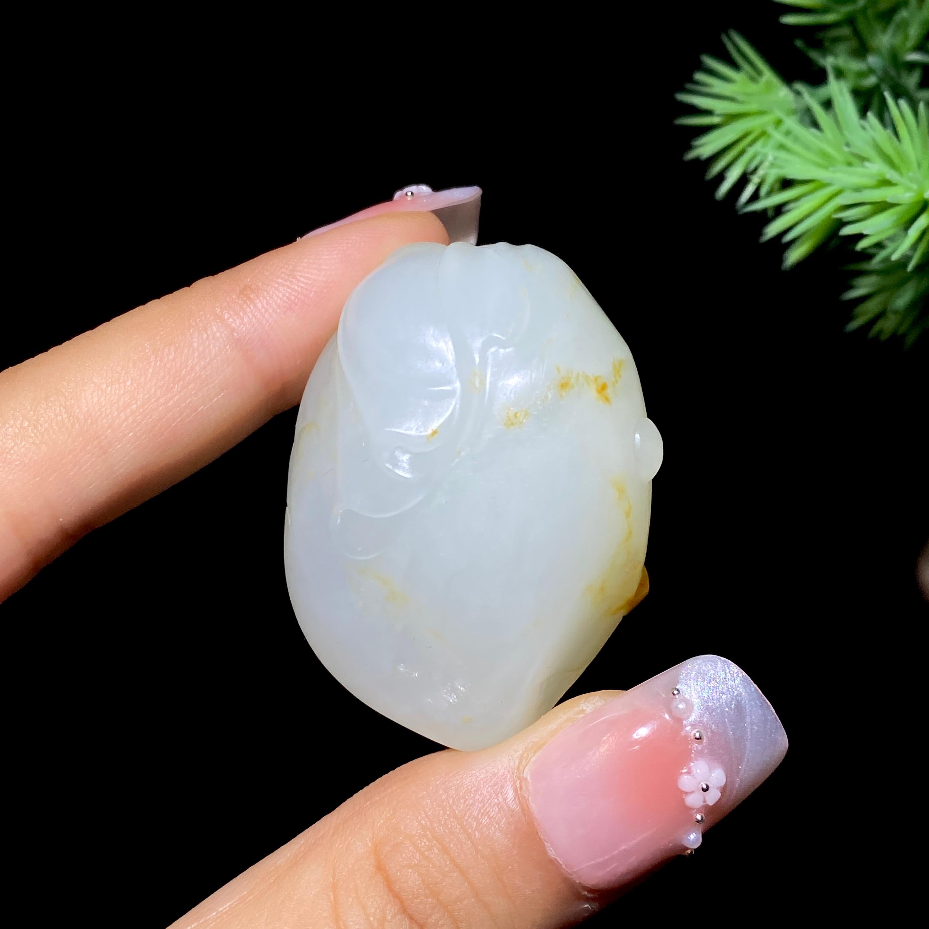 和田玉籽料不动明王（39.0g）