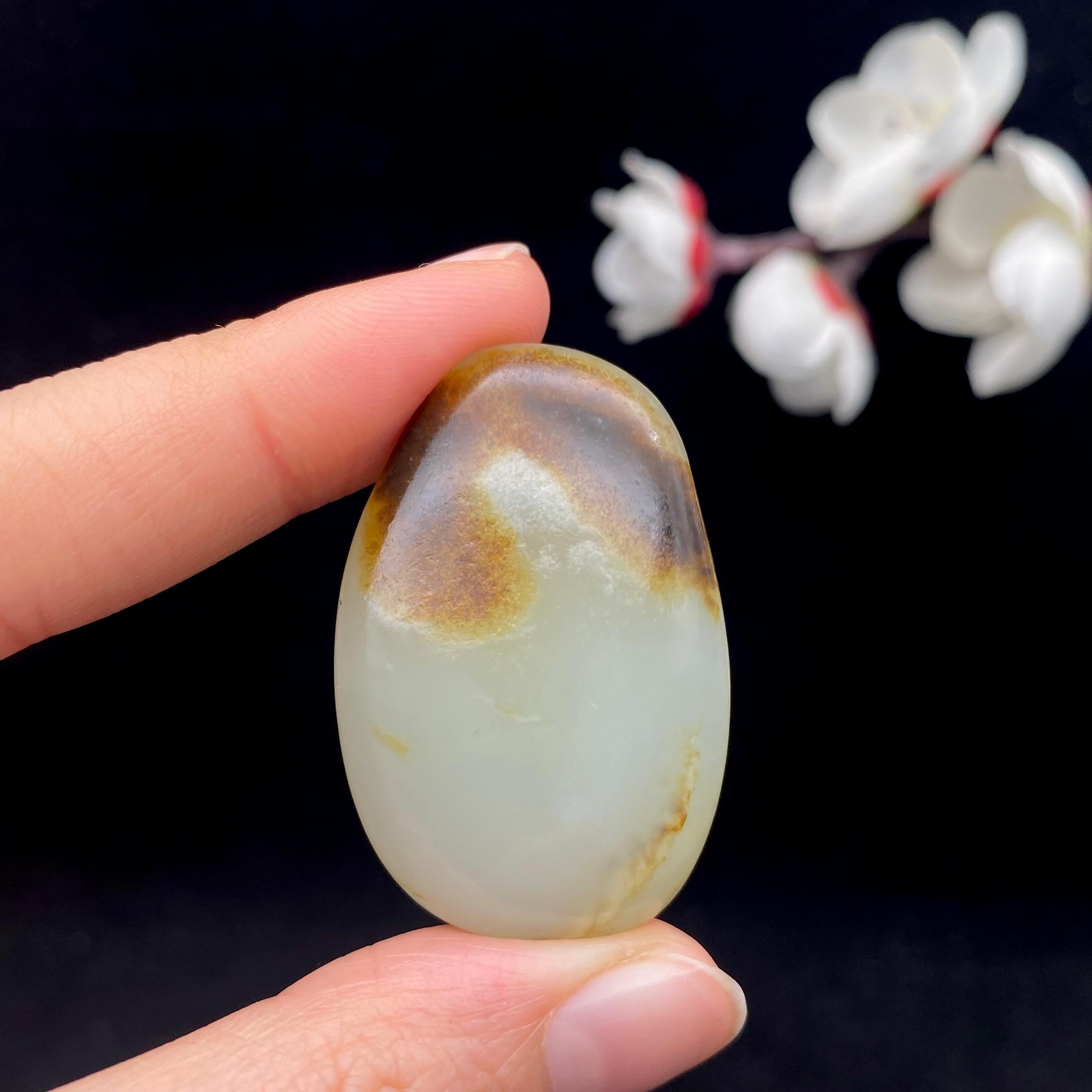 和田玉秋梨皮籽料（20.4g）