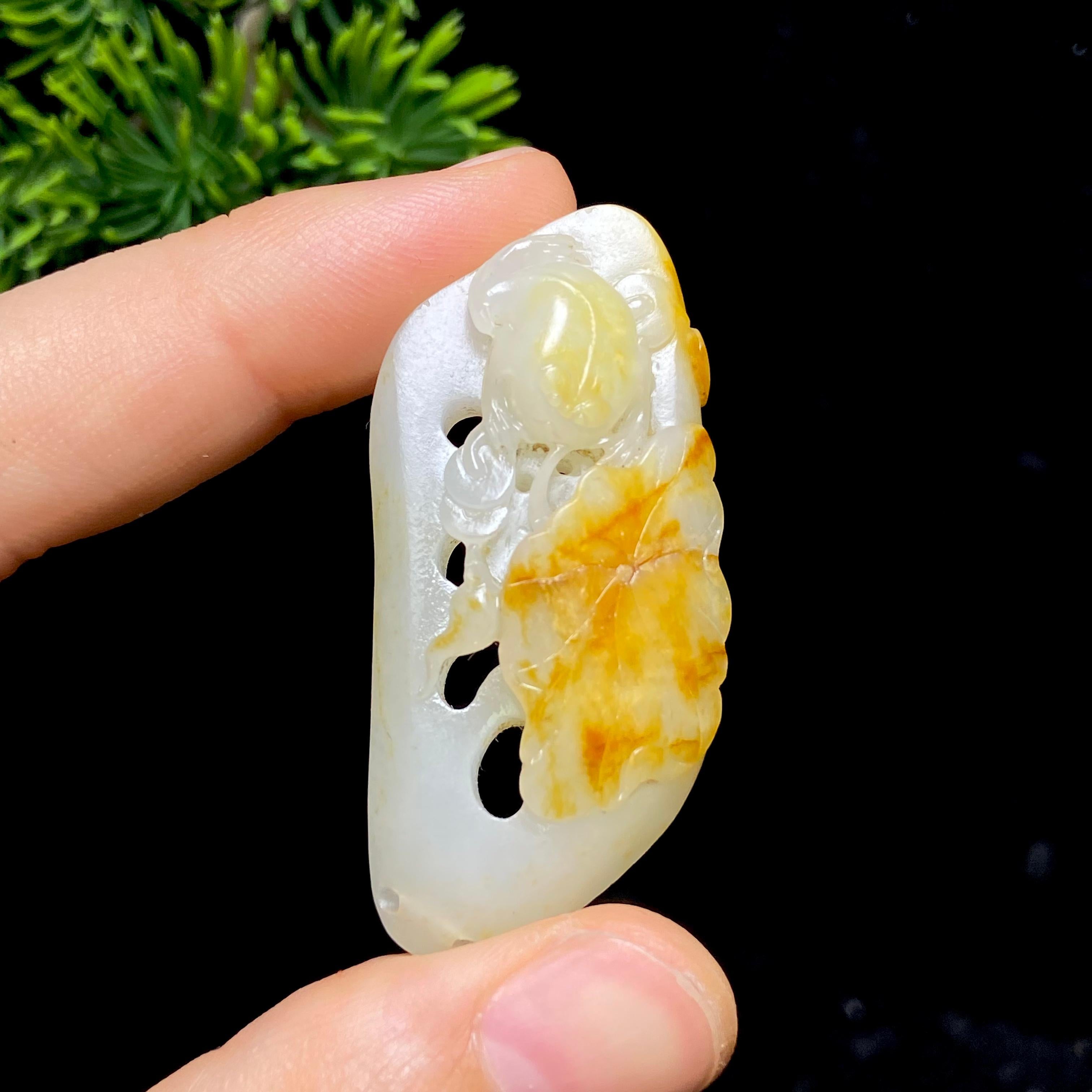 和田玉籽料财源广进（13.0g）