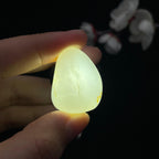 和田玉白玉带黄皮籽料（14.1g）