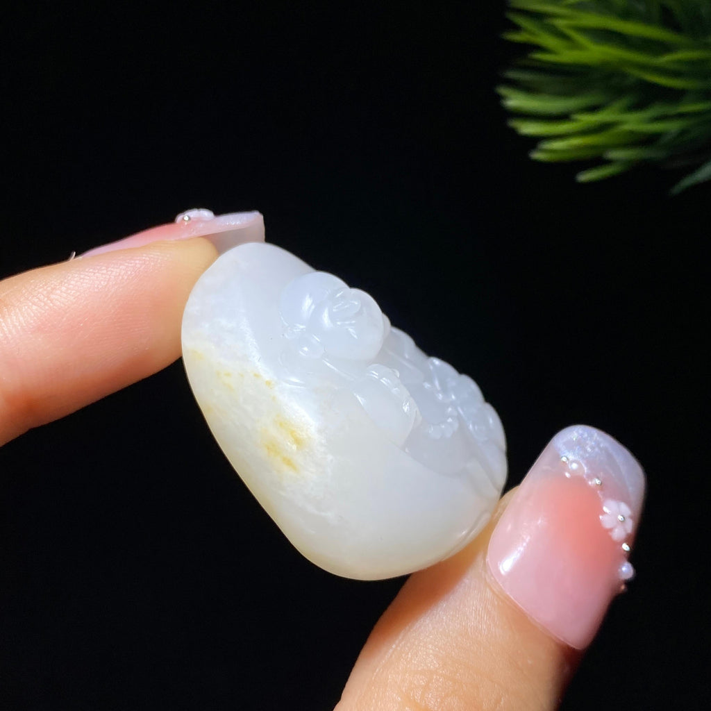和田玉籽料佛公（22.0g）