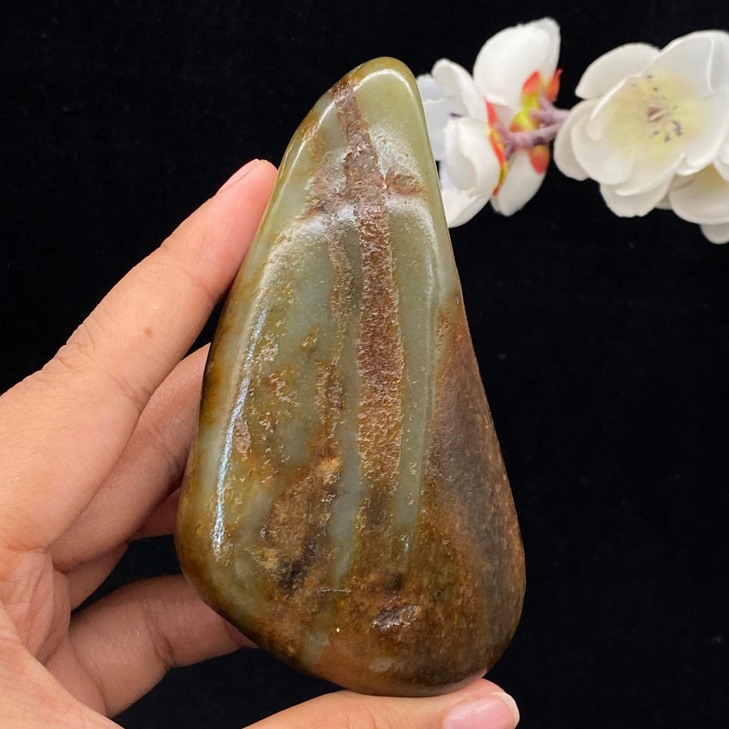 和田玉聚黄皮籽料（293g）