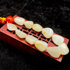 和田玉黄皮【精品手串】（38.5g）