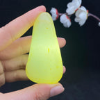 和田玉洒红皮籽料大挂件（59g）