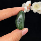 和田玉碧玉籽料挂件（16.5g）