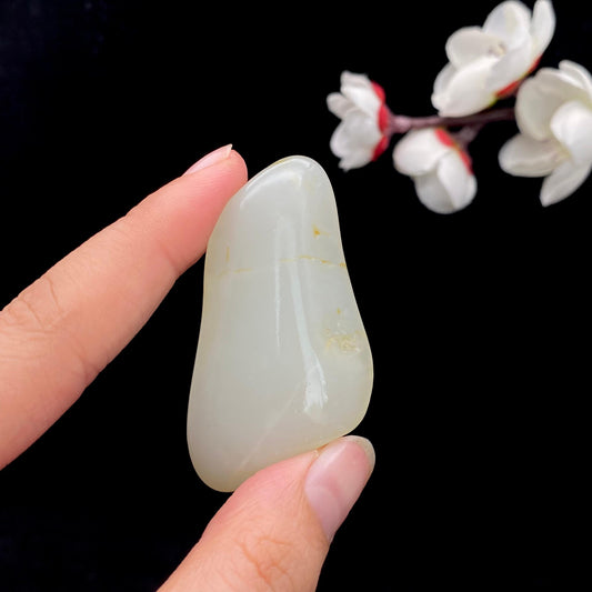 和田玉洒金皮籽料原石（25g）