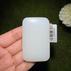 和田玉白玉平安无事牌（70.8g）