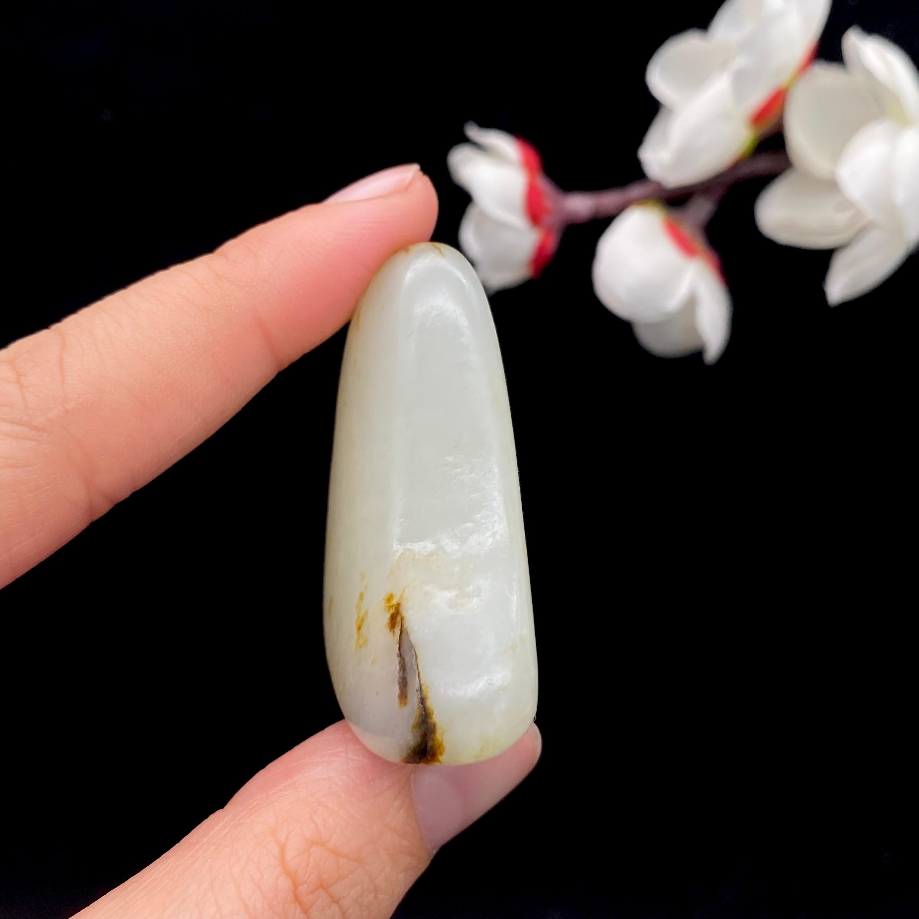 和田玉洒金皮籽料原石（42.3g）