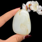 和田玉白玉籽料原石（102.6g）