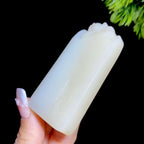 和田玉糖白无事牌（71.1g）