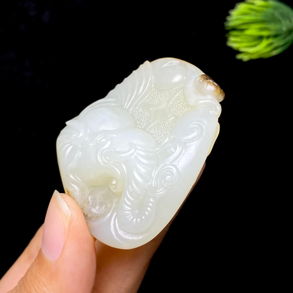和田玉籽料拜相封侯（49.3g）
