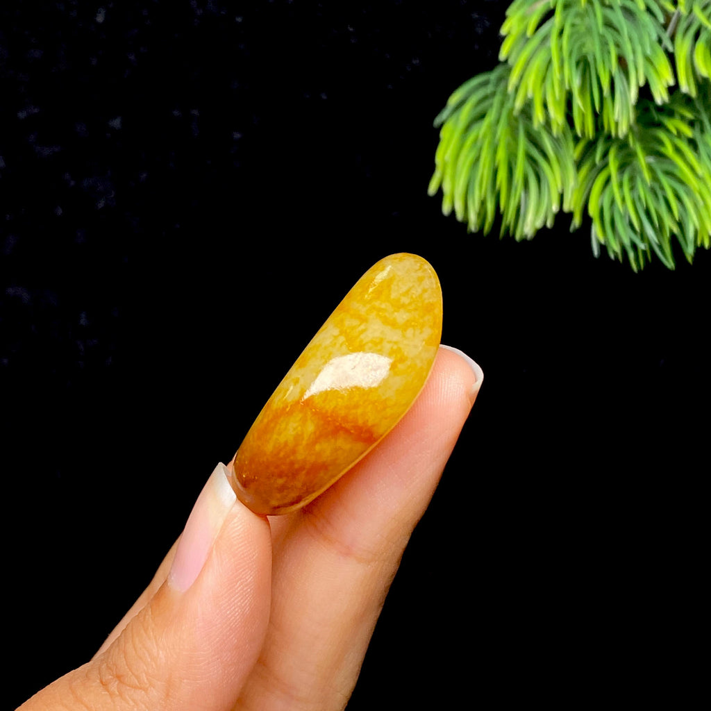 和田玉黄沁皮籽料（16.36g）
