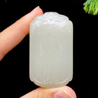 和田玉籽料无事牌（63.5g）